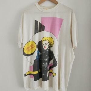 Vintage Dick Tracey Disney Shirt Extra Large Breathless Mahoney Madonna 90s